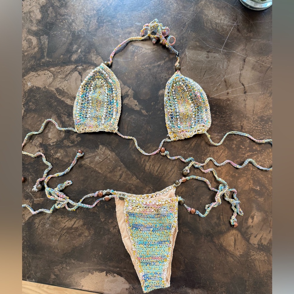 Handmade bikini from Tulum